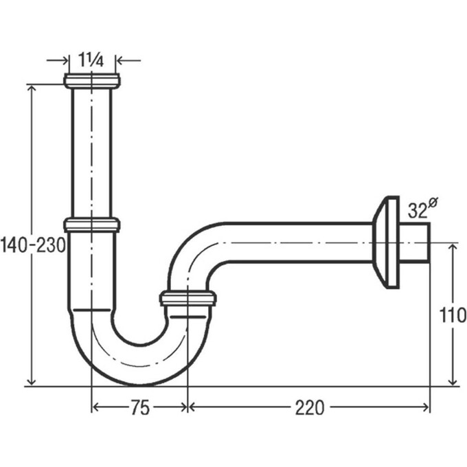Сифон для умывальника Viega 111298, фото 2