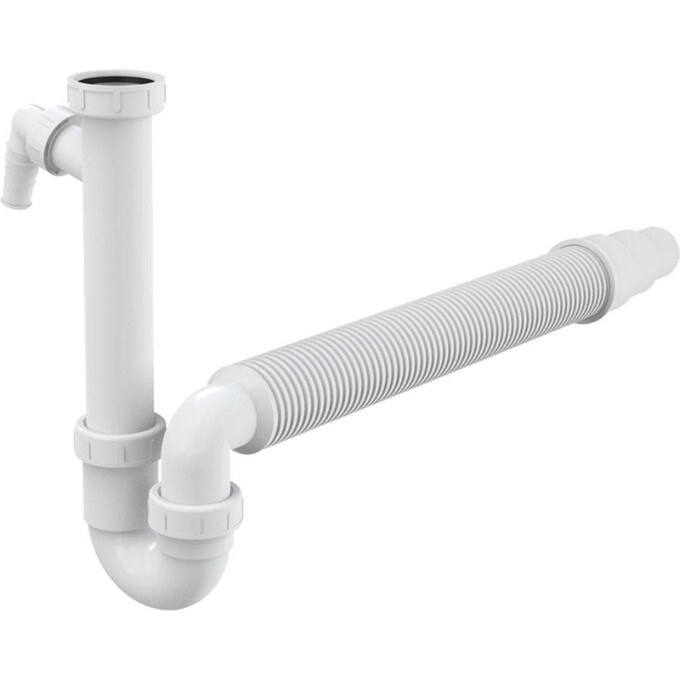 Сифон для мойки со штуцером dn50/40 Alcaplast A83-DN50/40, фото 