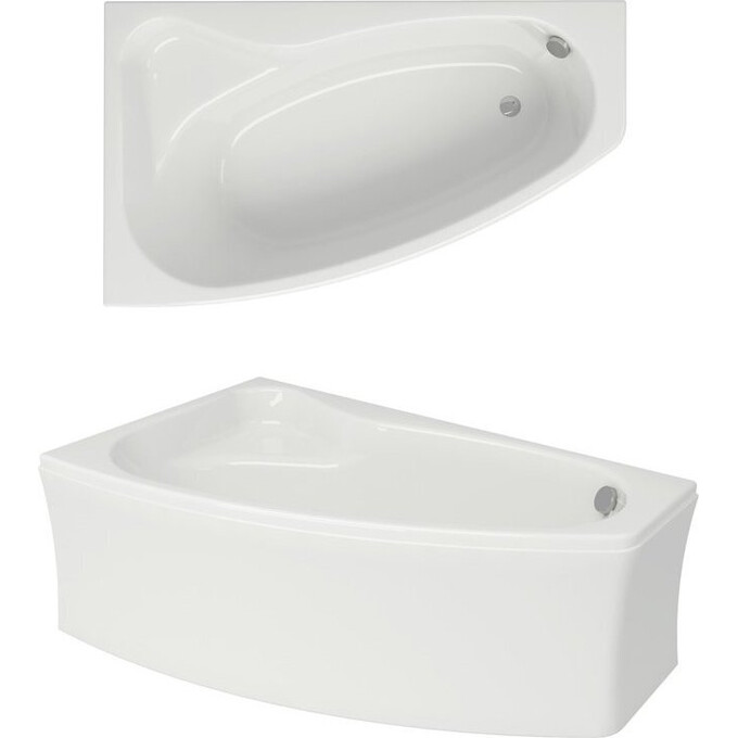 Асиметрична ванна Cersanit Sicilia New S301-095, фото 