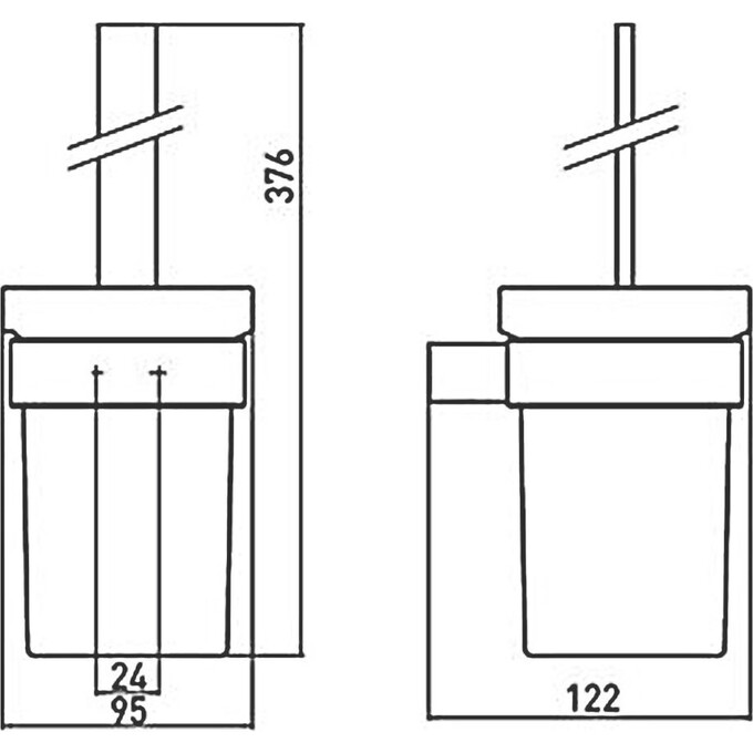 Туалетний йорж Emco Loft 0515 001 00, фото , изображение 3