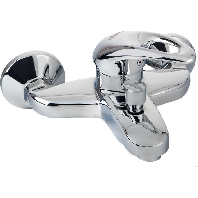 Смеситель для ванны Ferro Ibiza Chrome BIB11 (с лейкой и шлангом), фото 2