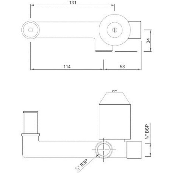 Встраиваемый механизм смесителя Jaquar ALD-CHR-233, фото 2