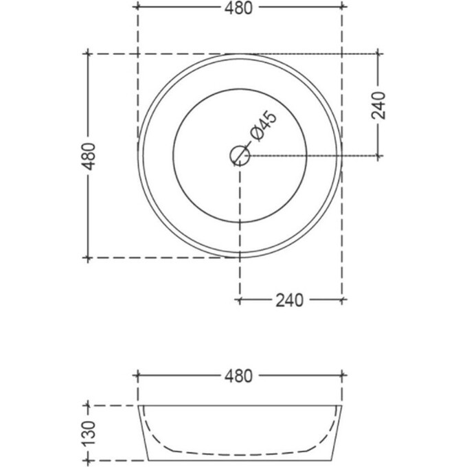 Накладная раковина Jaquar Opal OPS-WHT-15901N, фото 2