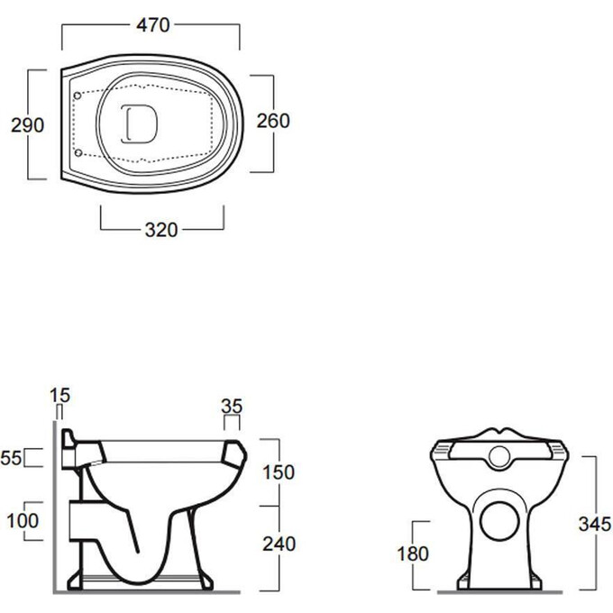 Унитаз Simas Arkade AR811, фото 3