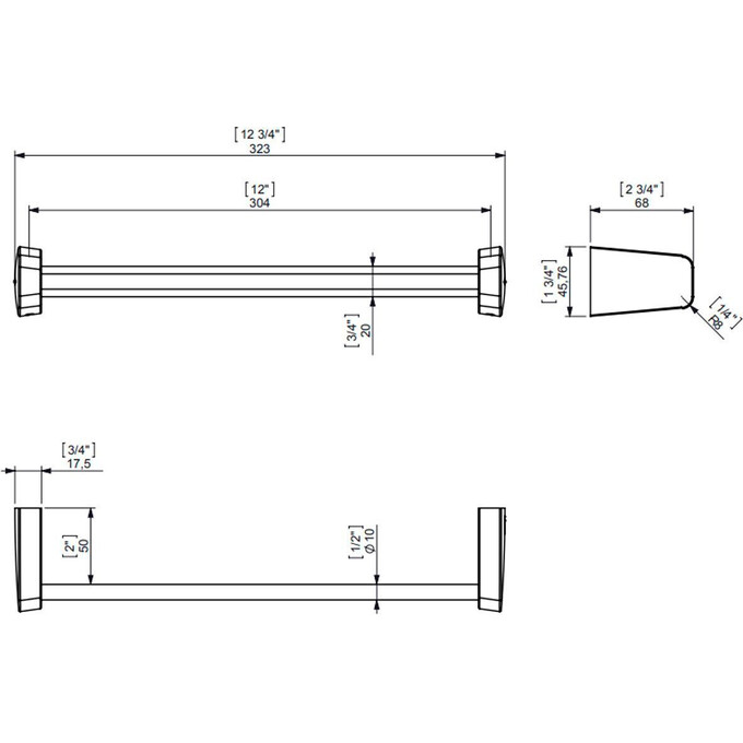 Вешалка для полотенец Sonia S6 166404, фото 2