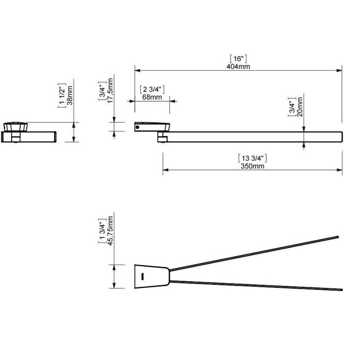 Полотенцедержатель Sonia S6 167456, фото 2