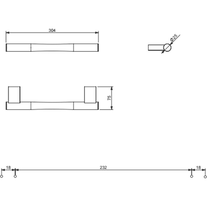 Полотенцедержатель Sonia Manillones 153237, фото 2