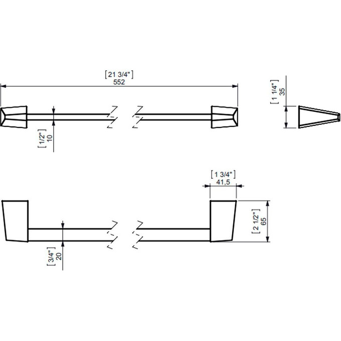 Держатель для полотенца Sonia S2 156108, фото 2