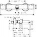 Термостат Hansgrohe Ecostat 13114000, фото , изображение 8