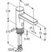 Смеситель для умывальника Kludi Zenta 3820205 (сенсорный), фото 3
