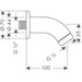 Кронштейн для верхнего душа Hansgrohe 27438000, фото 2