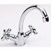 Змішувач для умивальника Ferro Retro Chrome XR2, фото , изображение 3