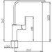 Змішувач для кухні Grb Kitchens 60820600, фото , изображение 2