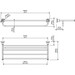Полка для полотенец Sonia 117024, фото 2
