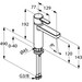 Смеситель для раковины Kludi Zenta 382640575, фото 2