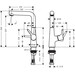 Смеситель для раковины Hansgrohe Talis S 72105000, фото 2