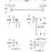 Набір аксесуарів Grohe Essentials 40344000, фото , изображение 2