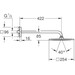 Верхній душ Grohe Rainshower 26259000, фото , изображение 2