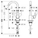 Смеситель для кухни Hansgrohe Logis 71835000, фото 2