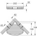 Поличка-решітка кутова Grohe BauCosmopolitain 40664001, фото , изображение 2