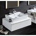 Раковина накладна 60 см Grohe Cube Ceramic 3947700H, фото , изображение 5