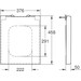 Сидіння для унітазу з мікроліфтом Grohe Cube Ceramic 39488000, фото , изображение 6