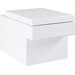 Сидіння для унітазу з мікроліфтом Grohe Cube Ceramic 39488000, фото , изображение 2