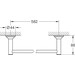 Рушникотримач 58 см Grohe Essentials Authentic 40653001, фото , изображение 2