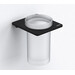 Стакан для зубных щеток Sonia S-Cube Black 169924, фото 