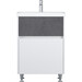 Тумба с раковиной Am.Pm Gem S M91-FSX0602-WC0602BF38 (60 см, белая/серая, напольная), фото 