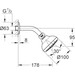 Верхній душ Grohe New Tempesta 26088001, фото , изображение 2