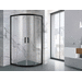 Душевая кабина без поддона 90x90 Asignatura Velvet 19020802 (профиль черный матовый, стекло прозрачное), фото 