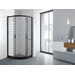 Душевая кабина без поддона 90x90 Asignatura Perissa 69020802 (профиль черный матовый, стекло принт), фото 2