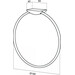 Полотенцедержатель кольцо Am.Pm Inspire A5034464, фото 7