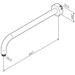 Кронштейн для верхнего душа Am.Pm F0500701, фото 3