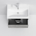Тумба с раковиной Am.Pm Gem S M91-FSX0602-WC0602BF38 (60 см, белая/серая, напольная), фото 5