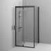 Душевая кабина 90x90 см Am.Pm Gem Square Pivot W90UG-404-090BT (без поддона, стекло прозрачное, профиль черный матовый), фото 4