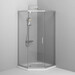 Душевая кабина 90x90 см Am.Pm Gem 5-corner Pivot W90UG-405-090MT (стекло прозрачное, профиль матовый хром, без поддона), фото 6