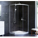 Душевая кабина 90x90 см Am.Pm Gem 5-corner Pivot W90UG-405-090MT (стекло прозрачное, профиль матовый хром, без поддона), фото 5