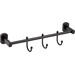 Набор крючков для полотенец Qtap Liberty BLM 1154-3 (QTLIBBLM1154-3, черный), фото 