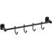 Набор крючков для полотенец Qtap Liberty BLM 1154-4 (QTLIBBLM1154-4, черный), фото 