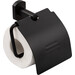 Тримач для туалетного паперу з кришкою Qtap Liberty BLM 1151 (QTLIBBLM1151, чорний), фото , изображение 2