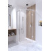 Душевая кабина без поддона 90x90 см Qtap Virgo CRM1099AC8 (профиль хром, стекло прозрачное), фото 10
