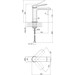 Смеситель для раковины Qtap Slavonice 1042103C, фото 3