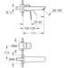 Зовнішня частина змішувача для раковини Grohe Eurosmart New S-Size 29337003, фото , изображение 5