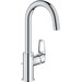 Змішувач для раковини високий Grohe BauLoop New L-Size 23763001 (з донним клапаном), фото 
