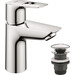 Змішувач для раковини Grohe BauLoop New S-Size 23883001 (з донним клапаном), фото 