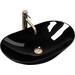 Раковина Rea Royal 60 Black REA-U0445 (60.5x36 см, черная, чаша), Доступные размеры: 60 x 36, Цвет производителя: черный глянец, фото 