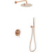 Душова система прихованого монтажу Rea Lungo Rose Gold+Box REA-P4111 (рожеве золото), Колір виробника: рожеве золото, фото , изображение 5