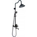 Душевая система Rea Vintage Black REA-P2367 (черная), фото 